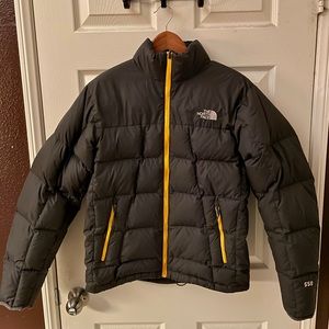 550 Down Jacket - Dark Grey/Orange